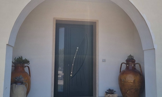 Galatone Villa | Villa 'Corbezzolo' with Shared Pool, Wi-Fi and Air Conditioning