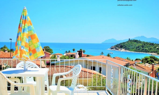 Arbatax House | Villa delle Rose on the bay of Porto Frailis, Arbatax