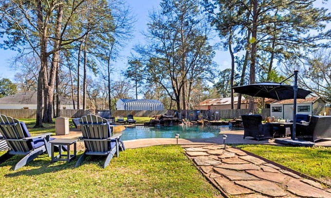 Tomball House | Villa for 50 ppl-Pool & Private Cinema