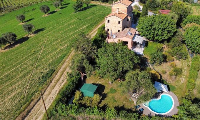 Ostra House | Villa Gelso with pool, sauna and breathtaking views