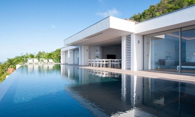 Camaruche Villa | Villa Ginger | Ocean View - Located in Tropical Salines with Private Pool