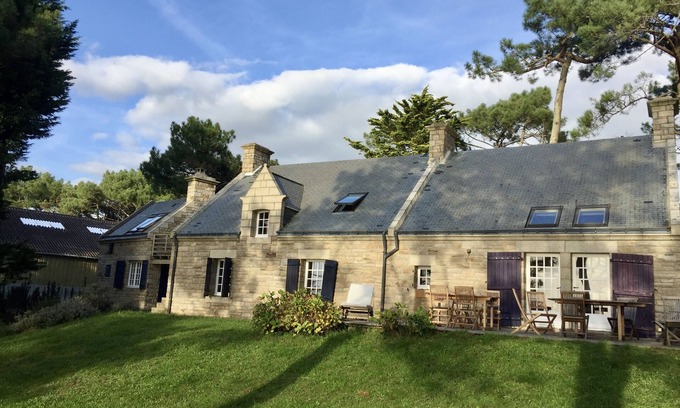 Baden Villa | Villa Golfe du Morbihan 12 Personnes Pieds Dans L'eau Environnement Très Calme