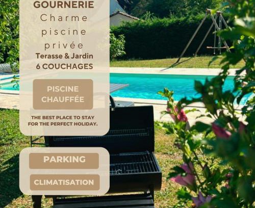Saint-Genies Villa | Villa Gournerie 3 bedrooms private heated pool
