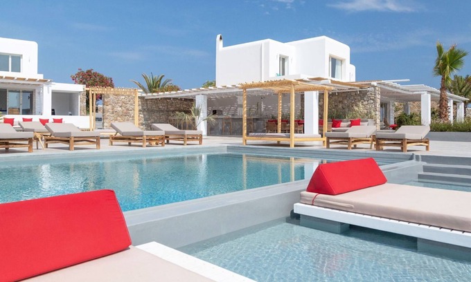 Kalafatis Villa | Villa in Dhriopís with 20 bedrooms sleeps 40
