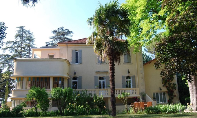 Valreas Villa | Villa in Valréas with Pool and Garden Views