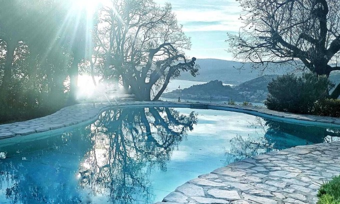 Lake Bracciano Villa | Villa, incredible lake view, swimming pool and private beach in Trevignano Romano