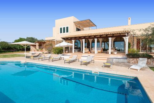 S Horta Villa | Villa Korema en Portocolom, Pool, Bbq, Wifi