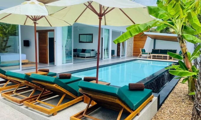 Bophut Hills Villa | Villa Kurma, Modern & Tropical, 2BR, Near Fisherman Village