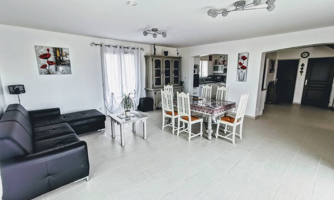 Meschers-sur-Gironde Villa | Villa LA Chrysolige Bord MER AU Calme & Spacieuse Plages Meschers S/gironde