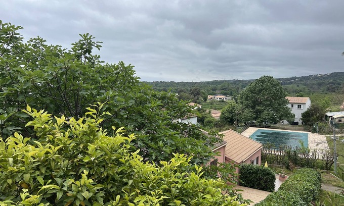 San-Nicolao Villa | Villa 'Le Petit Mauricia' with Mountain View, Terrace, Shared Pool & Wi-Fi