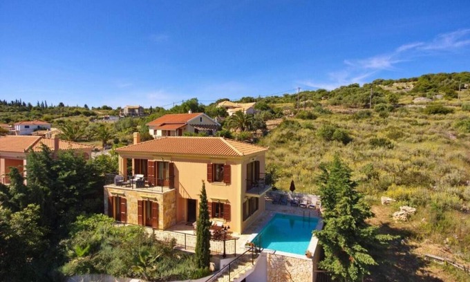 Chalikeri Villa | Villa Levanda with private pool 10 min to Fiskardo