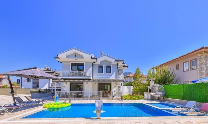 Dalyan City Center Villa | Villa Lina Super Luxury 4 Bedroom with Private Pool in Dalyan Maras Area