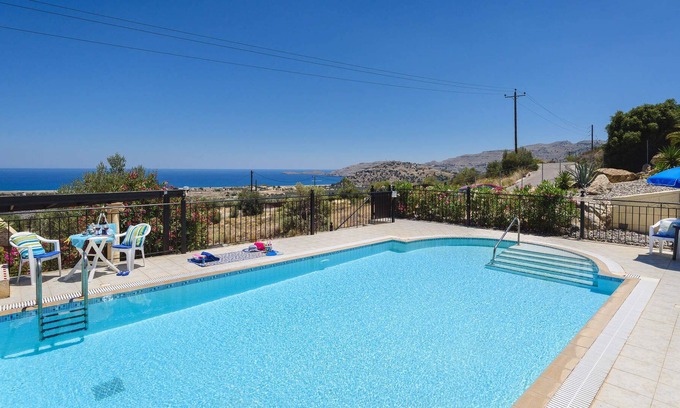 Lindos Villa | Villa Little Blue by Villa Plus