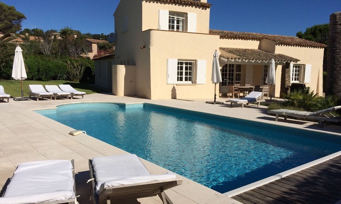 Ramatuelle House | Villa located in residence Pampelonne 150 m from the beach on foot !