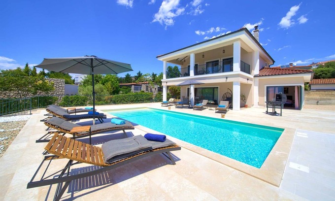 Krk Villa | Villa MAGNIFICA with pool