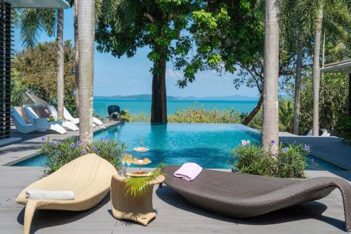 Koh Kaew Villa | Villa Marina Cape Yamu Luxury 6 Bedroom Seaview Villa, Free Breakfast, Airport Pickup and Drop-off, Servant