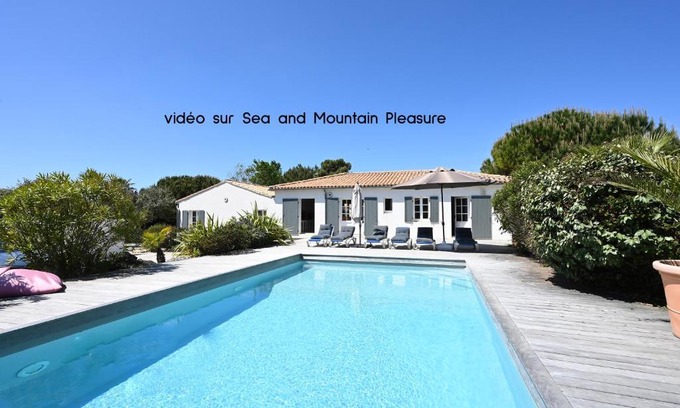 Sainte-Marie-de-Re Villa | Villa Mer 4 Etoiles - 90 M de la mer Sea and Mountain Pleasure