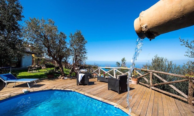 Priora Villa | Villa Milena with Pool and sea view