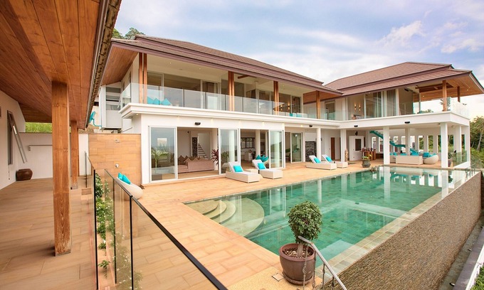 Mae Nam Villa | Villa Monsoon 7-Bedroom with Breathtaking Panoramic Seaview