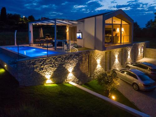 Brkac Villa | Villa Monvue Motovun with pool and stunning view