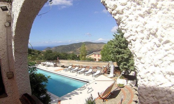 Perdifumo Villa | Villa Origano: A characteristic and welcoming villa located on a hillside, facing the sea.