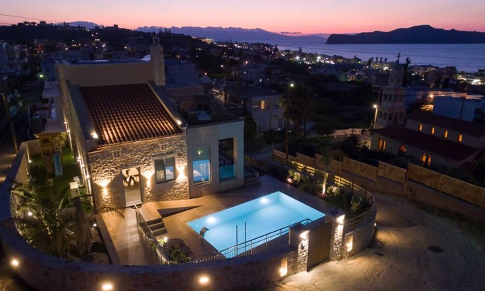 Tsakistra Villa | Villa Pano - Four Bedroom Villa, Sleeps 8