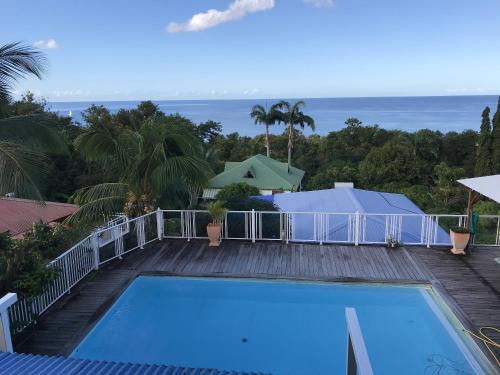 Pointe-Noire Villa | Villa panoramique à Pointe-Noire avec vue sur mer et piscine