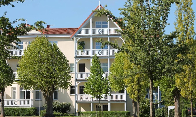 Kuhlungsborn Ost Apartment | Villa Parkblick in Kühlungsborn (Object 01) - Park view - 1-06 with W-LAN