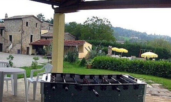 Montone House | Villa Pavone A: A welcoming two-story apartment that is part of a villa surrounded by the greenery, with Free WI-FI.
