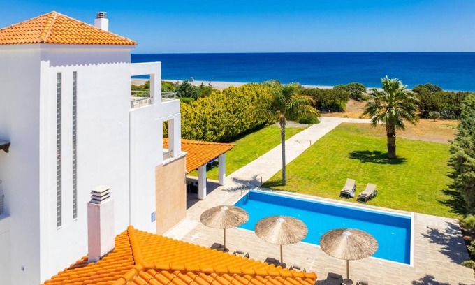 Gennadi Villa | Villa Pelagos Blue with Private Pool, Sea view