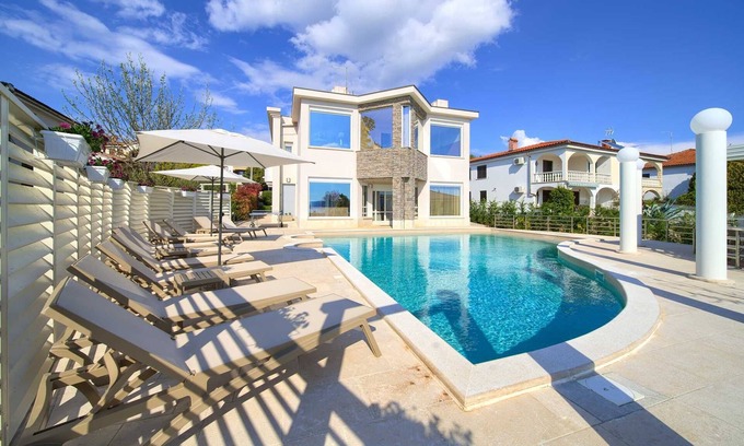 Krk Villa | Villa PIANO with magnificent sea view