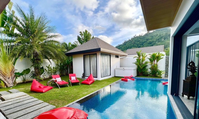 Sa Khu Villa | VILLA RED KISS 2 3 BDR WITH OPTIONAL JACUZZI