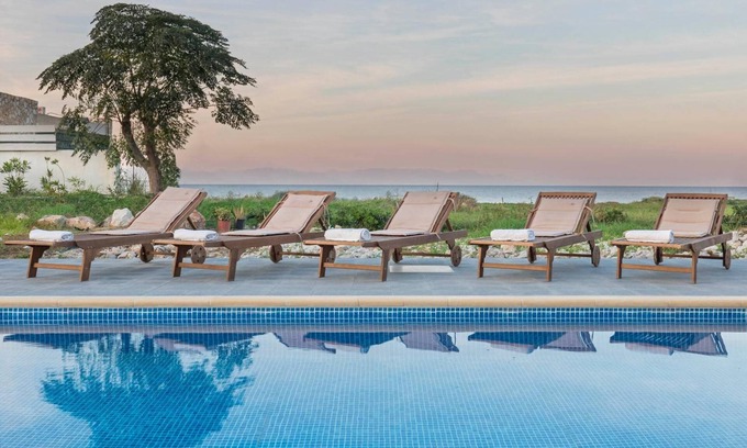 Ixia Villa | Villa 'Rhodes Sea Villas No 2' with Sea View, Wi-Fi and Air Conditioning