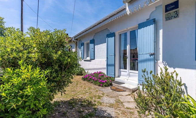 Andernos-les-Bains Villa | Villa Riby.4* label houseClose to beaches, center&shopping. Pets allowed