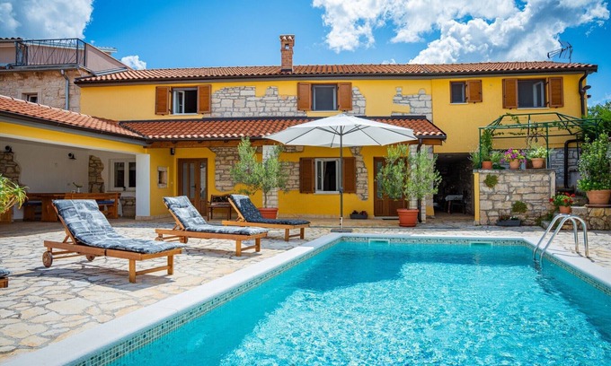 Kanfanar Villa | Villa Rina in Barat (Haus für 6-7 Personen)