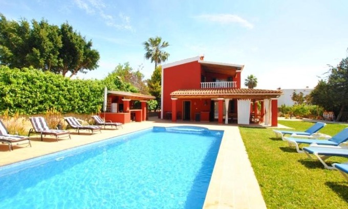 Sant Josep de sa Talaia Villa | Villa Rosada - Private pool & Barbecue