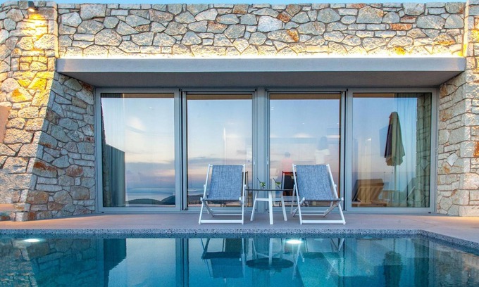 Sivota Villa | Villa 'Sivota Sunset One-Bedroom 5' with Sea View, Wi-Fi and Air Conditioning