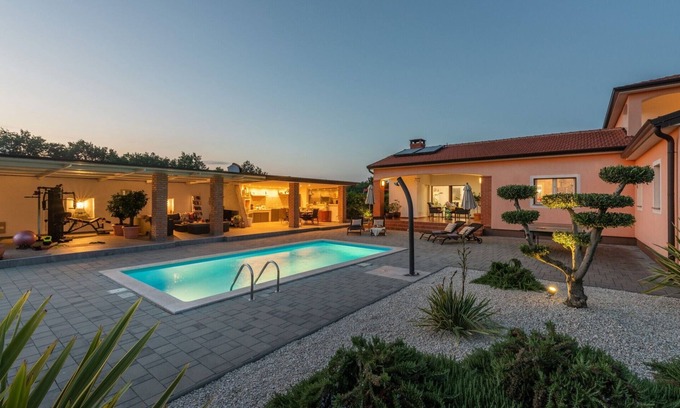 Vosteni Villa | Villa St. Anna in Radetići - Haus für 8 Personen