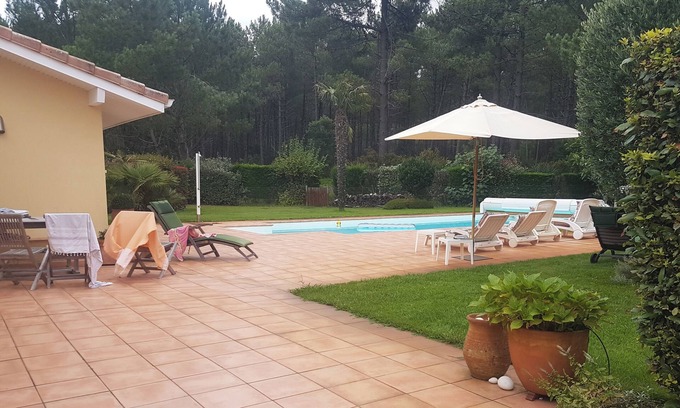 Messanges Villa | Villa SweetLandes (160m² - 11p) - swimming pool near beaches and forest - Landes