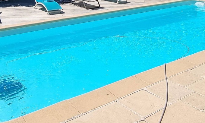 Auriol Villa | Villa terrace garden games, heated pool 10x4, wifi fiber, discount but june