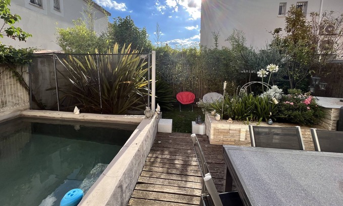 Gallargues-le-Montueux House | Villa with flower garden +pool between Nîmes and Montpellier 20 min from the sea