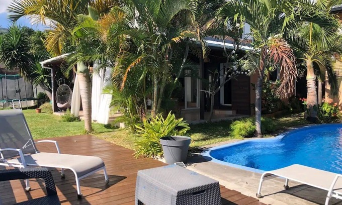 Saint-Paul Villa | Villa with panoramic sea and mountain views, swimming pool BDN Saint Paul