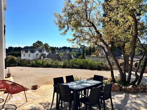 Laureto Villa | Villa with terrace view on the trulli