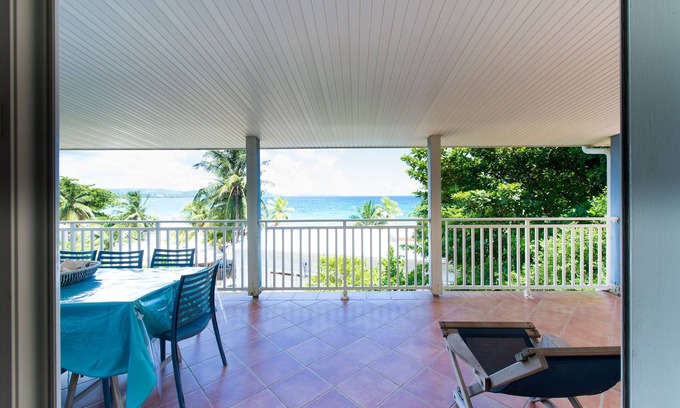 Le Diamant Villa | Villa with terrace and breathtaking sea view a few steps from the beach