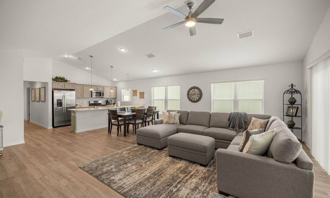 Sumter County House | Villages 3BR | Patio | Golfcart | By Eastport Sq.