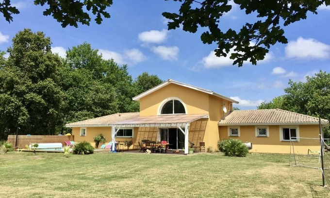 Naujac-Sur-Mer Villa | VillasHomeClet - Villa Côte & Lac ⭐️ Pool ⭐️ Spa ⭐️ Wifi ⭐️ 4 bedrooms
