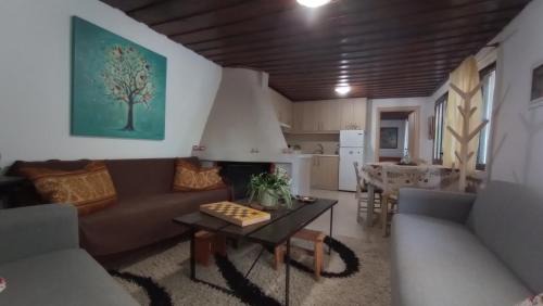 Tzermiado House | VillaTzer - Traditional house with fireplace and garden