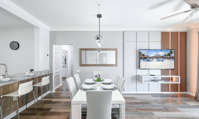 Florida Central Atlantic Coast Condo | Vista Cay Lakeview Chic. Next to Pool, Walk to Epic Universe and the OCCC