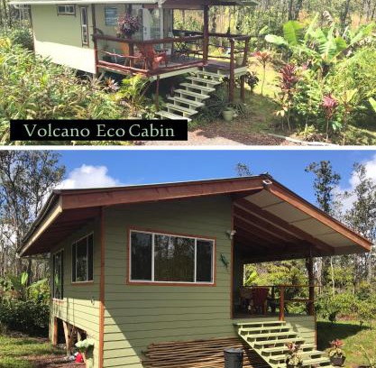 Fern Forest Cabin | Volcano Eco Cabin & Eco Lodge