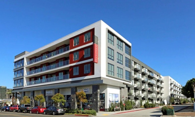 Grantville Apartment | Vora Mission Valley East– Elegant 1BRs with quartz kitchen and resort-style pool